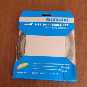 Shimano OptiSlick MTB Shift Cable Kit Set Gear BLACK Y60198090